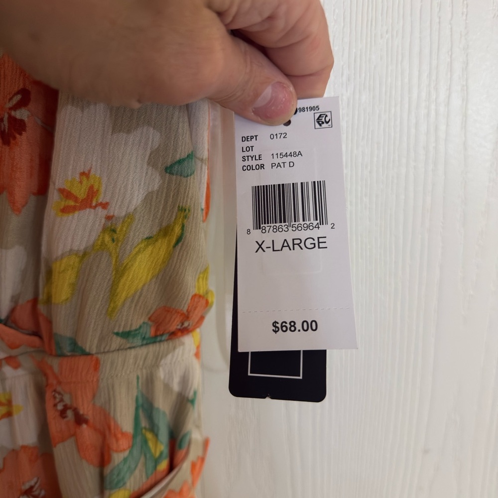 A. Byer Floral Dress - Multicolor